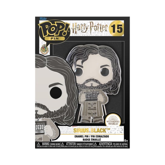 Funko POP! Pin, przypinka, Harry Potter, Sirius Black, 15 Funko POP!