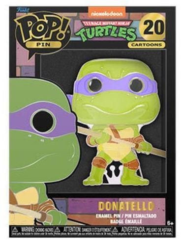 Funko POP! Pin, przypinka Teenage Mutant Ninja Turtles, Donatello, 20 Funko POP!
