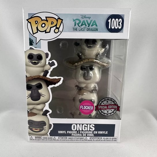 Funko POP! Raya and the Las Dragon Ongis 1003 flocked Funko