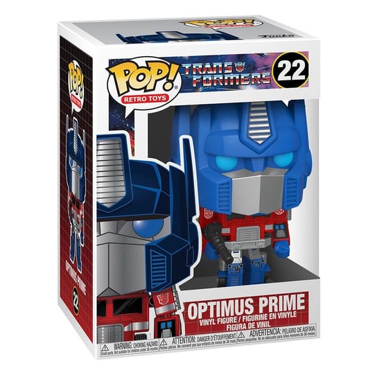 Funko POP! Retro Toys, figurka kolekcjonerska, Transformers, Optimus Prime, 22 Funko POP!