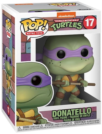 Funko POP! Retro Toys, figurka kolekcjonerska, Turtles, Donatello, 17 Funko POP!