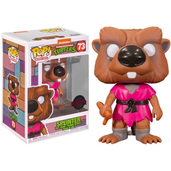 Funko POP! Retro Toys, figurka kolekcjonerska, Turtles, Splinter, Specjalna Edycja, 73 Funko POP!