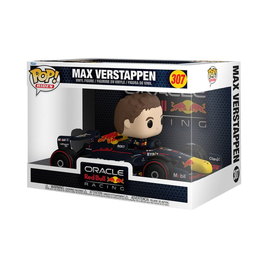 Funko POP! Rides, figurka kolekcjonerska, Max Verstappen, Red Bull Racing, 307 Funko POP!