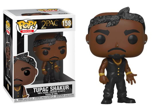 Funko POP! Rocks, figurka kolekcjonerska, 2 pac, Tupac Shakur, 158 Funko POP!