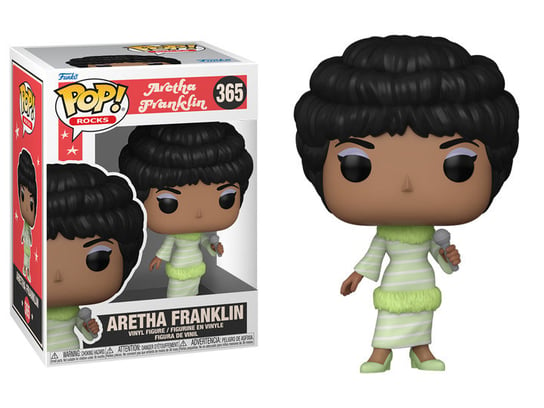 Funko POP! Rocks, figurka kolekcjonerska, Aretha Franklin, 365 Funko POP!