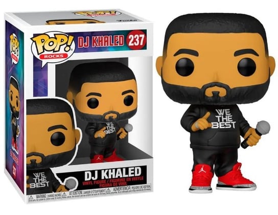 Funko POP! Rocks, figurka kolekcjonerska, Dj Khaled, 237 Funko POP!