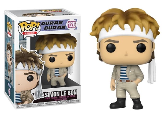 Funko POP! Rocks, figurka kolekcjonerska, Duran Duran, Simon Le Bon, 126 Funko POP!