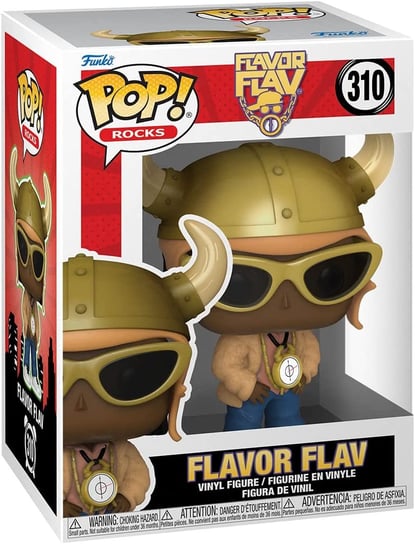 Funko POP! Rocks, figurka kolekcjonerska, Flavor Flav, 310 Funko POP!