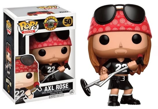 Funko POP! Rocks, figurka kolekcjonerska, Guns'n'Roses, Axl Rose, 50 Funko POP!