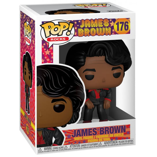 Funko POP! Rocks, figurka kolekcjonerska, James Brown, 176 Funko POP!