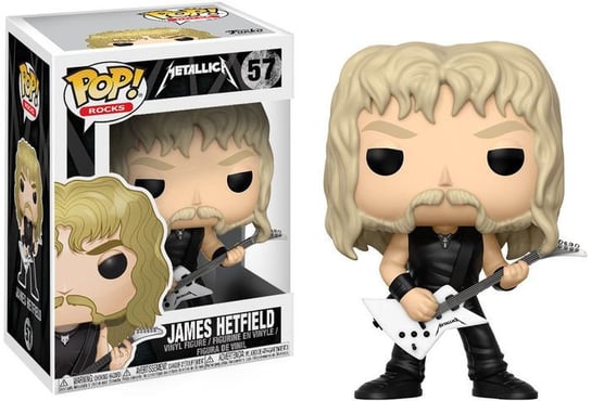 Funko POP! Rocks, figurka kolekcjonerska, Metallica, James Hetfield, 57 Funko POP!