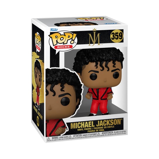Funko POP! Rocks, figurka kolekcjonerska, Michael Jackson, 359 Funko POP!