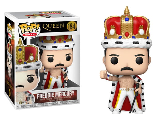 Funko POP! Rocks, figurka kolekcjonerska, Queen, Freddie Mercury, 184 Funko POP!