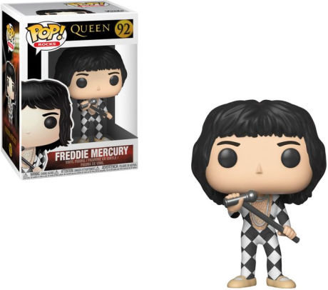 Funko POP! Rocks, figurka kolekcjonerska, Queen, Freddie Mercury, 92 Funko POP!