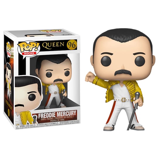 Funko POP! Rocks, figurka kolekcjonerska, Queen, Freddie Mercury, 96 Funko POP!