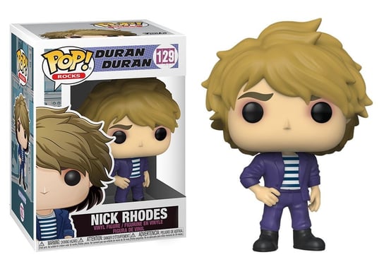 Funko POP! Rocks, figurka kolekcjonerska, Rocks, Duran Duran Nick Rhodes, 129 Funko POP!