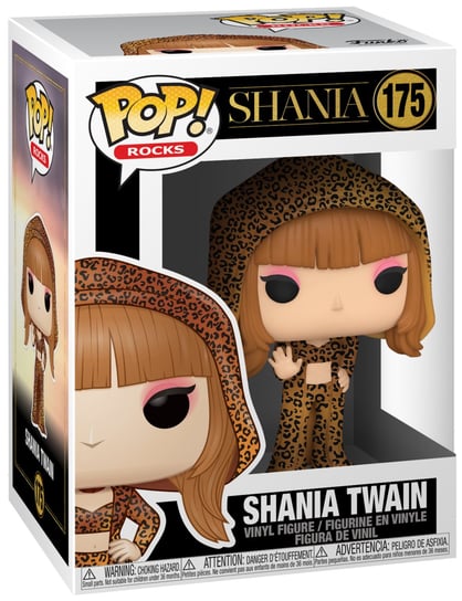 Funko POP! Rocks, figurka kolekcjonerska, Shania Twain, 175 Funko POP!