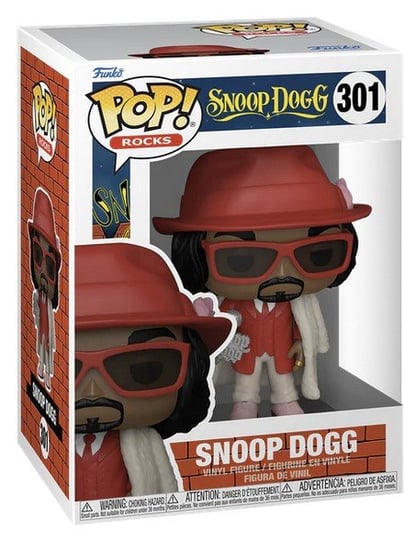 Funko POP! Rocks, figurka kolekcjonerska, Snoop Dogg, 301 Funko POP!