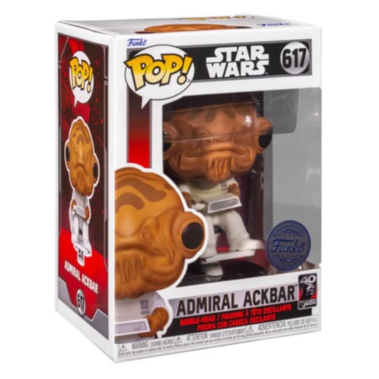 Funko POP Star Wars 617 Admiral Ackbar Special Edition Funko - POP!