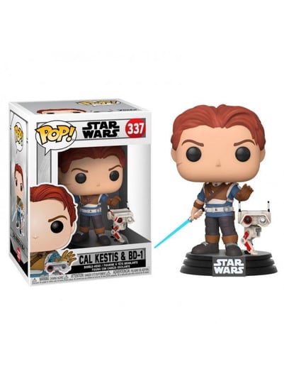 Funko POP! Star Wars, figurka kolekcjonerska, Cal Kestis&BD1, 337 Funko POP!