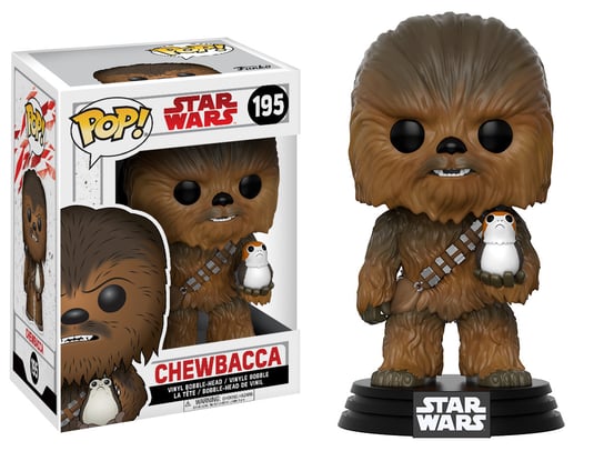 Funko POP! Star Wars, figurka kolekcjonerska, Chewbacca, 195 Funko POP!