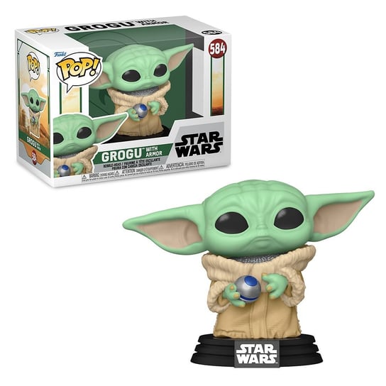 Funko POP! Star Wars, figurka kolekcjonerska, Grogu, 584 Funko POP!