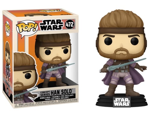 Funko POP! Star Wars, figurka kolekcjonerska, Han Solo, 472 Funko POP!