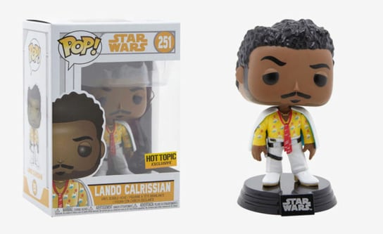Funko POP! Star Wars, figurka kolekcjonerska, Lando Calrissian, Exclusive, 251 Funko POP!