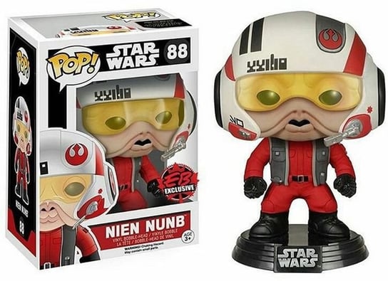 Funko POP! Star Wars, figurka kolekcjonerska, Nien Nunb, Exclusive, 88 Funko POP!