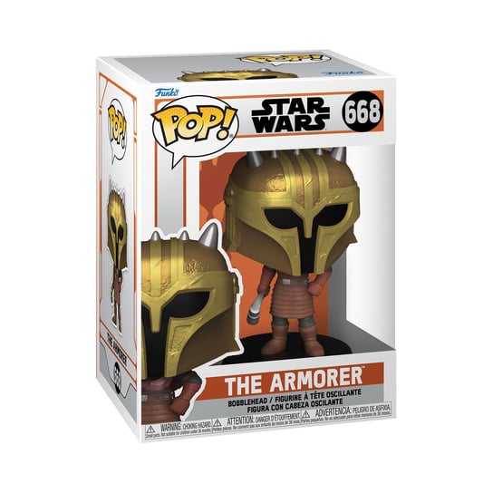 Funko POP! Star Wars. The Mandalorian, figurka kolekcjonerska, The Amorer, 668 Funko POP!