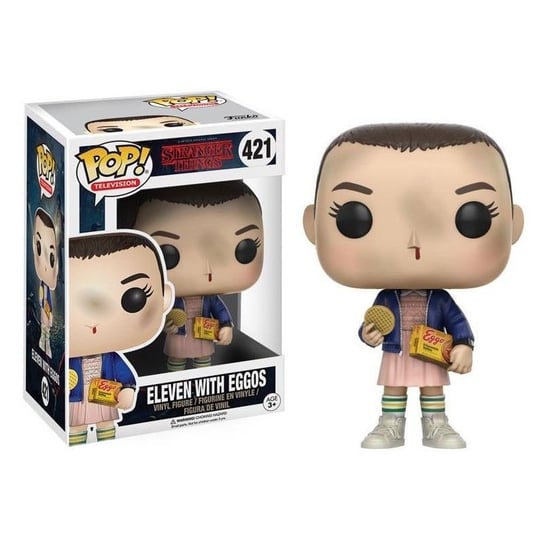 Funko POP! Stranger Things, figurka kolekcjonerska, Eleven With Eggos, 421 Funko POP!