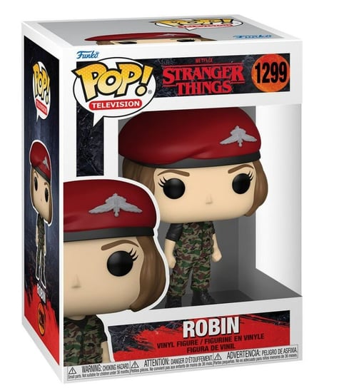 Funko POP! Stranger Things, figurka kolekcjonerska, Robin, 1299 Funko POP!