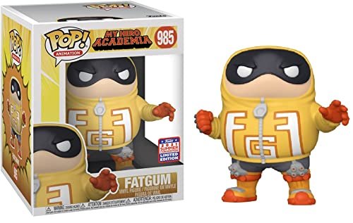 Funko Pop! Super: My Hero Academia Fatgum 2021 FunKon Ekskluzywna letnia wspólna figurka 985 6 cali Funko