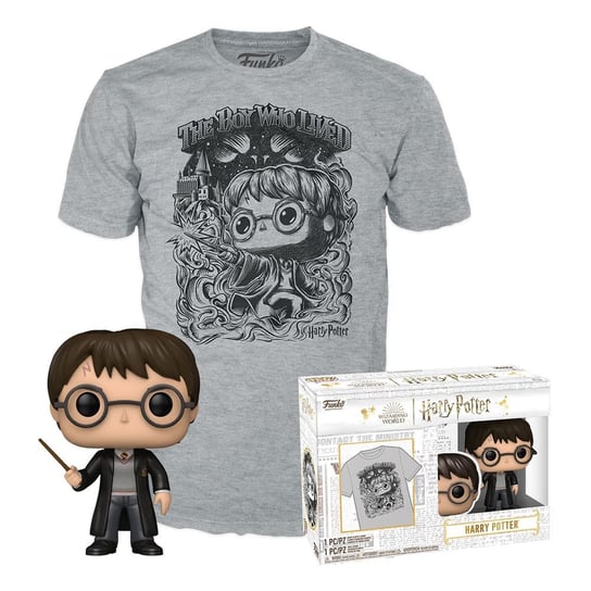 Funko POP!&Tee, figurka kolekcjonerska&T-shirt, Harry Potter, rozm. L Funko POP!