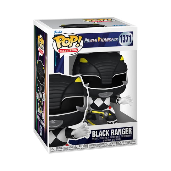 Funko POP! Television, figurka kolekcjonerska, Power Rangers, Black Ranger, 1371 Funko POP!
