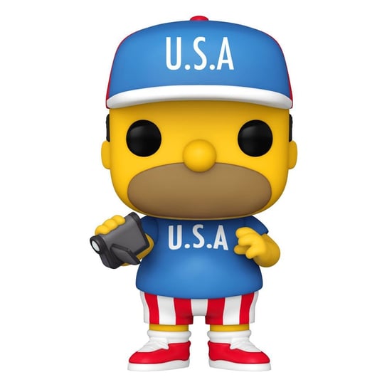 Funko POP! Television, figurka kolekcjonerska, Simpsons, USA Homer, 905 Funko POP!