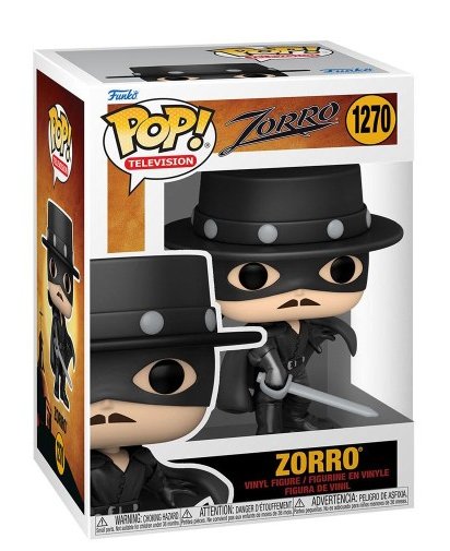Funko POP! Television, figurka kolekcjonerska, Zorro, 1270 Funko POP!