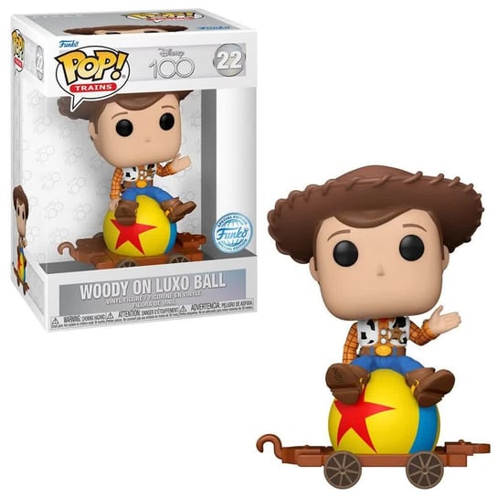 Funko POP Train Disney 22 Woody on Luxo Ball Special Edition Funko - POP!