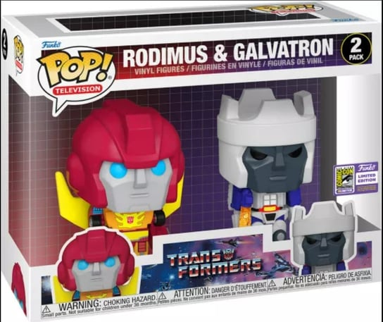Funko POP!, Transformers, figurka kolekcjonerska, Vinyl: Rodimus/Galvatron 2PK Funko POP!
