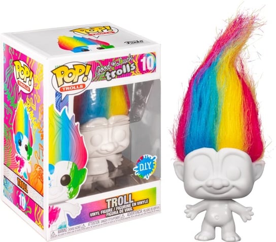 Funko Pop! Trolls Troll Rainbow 10 D.I.Y. Figurka Inna marka