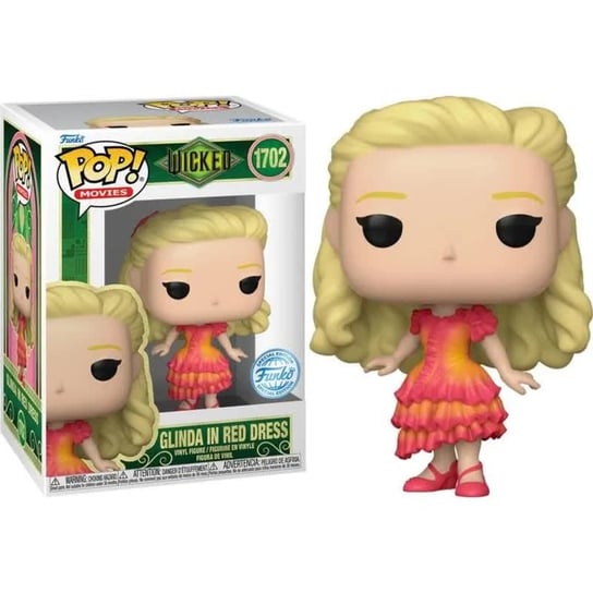 Funko pop! wicked (2024) - glinda in red dress #1702 (exclusive) Funko