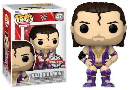 Funko POP! WWE, figurka kolekcjonerska, Razor Ramon, Edycja Specjalna, 47 Funko POP!