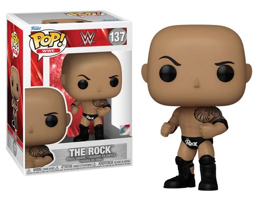 Funko POP! WWE, figurka kolekcjonerska, The Rock, 137 Inna marka