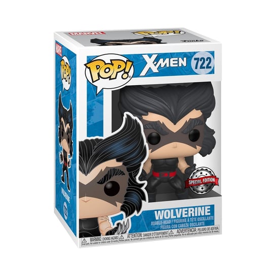 Funko POP! X-Men, figurka kolekcjonerska, Wolverine, Special Edition, 722 Funko POP!