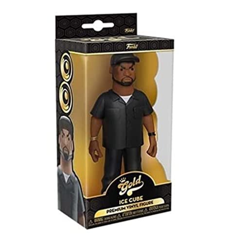 Funko Vinyl Gold 5": Ice Cube - Kolekcjonerska figurka winylowa do ekspozycji - Pomysł na prezent urodzinowy - Oficjalny towar - Idealna zabawka dla fanów muzyki - Idealny dodatek do Twojej kolekcji Inna marka
