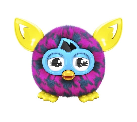 Furbisie Boom Sunny, zabawka interaktywna Purple Houndstooth Furby