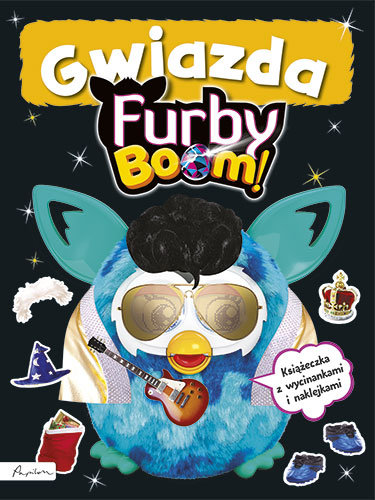 Furby Boom! Gwiazda. Książeczka z wycinankami i naklejkami Opracowanie zbiorowe