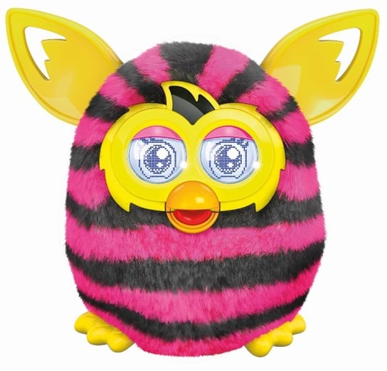 Furby Boom Sweet, zabawka interaktywna Black And Pink Straight Stripes, A4342/A4337 Furby