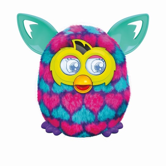 Furby Boom Sweet, zabawka interaktywna Pink and Blue Hearts, A4342/A6118 Furby