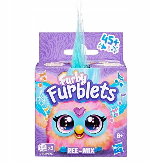 Furby Furblets Interaktywna maskotka Ree-Mix Hasbro G1401 Inna marka